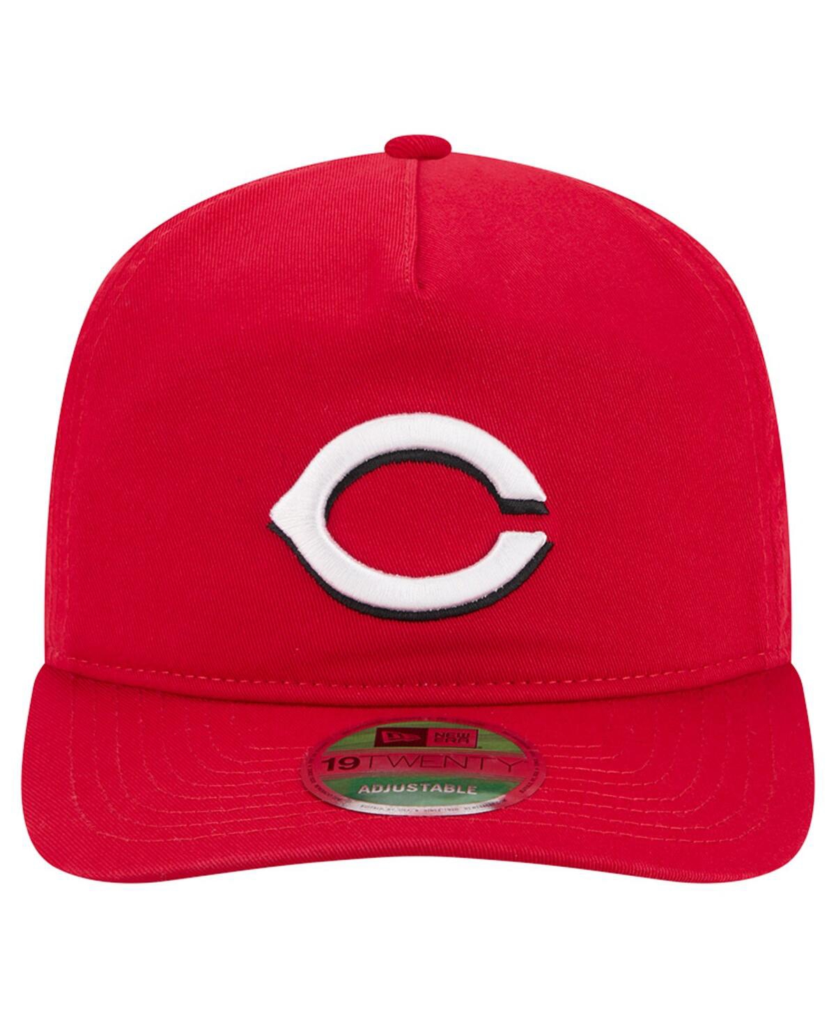 New Era Men's Red Cincinnati Reds Team 19twenty Adjustable Hat In Red