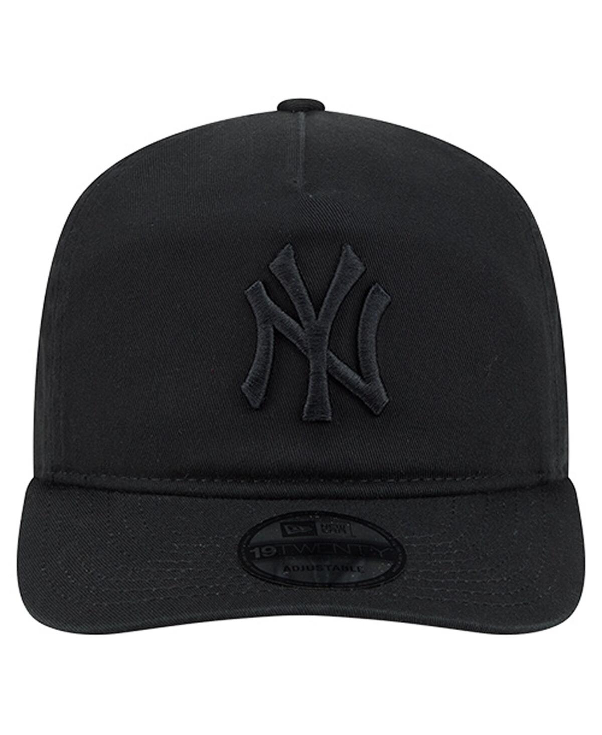 New Era Men's Black New York Yankees 19twenty Adjustable Hat In Brown