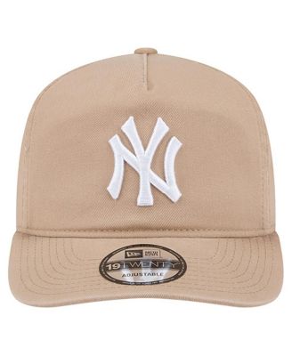 Men's Light Beige New York Yankees Cam 19TWENTY Adjustable Hat