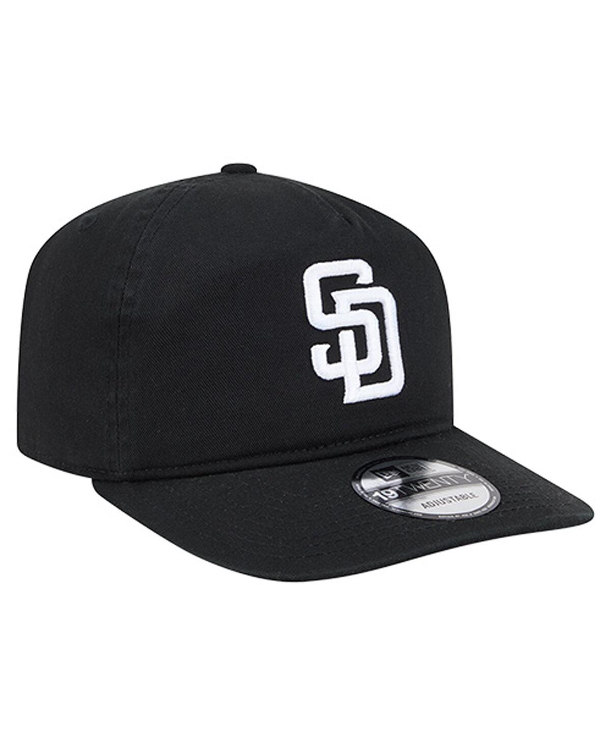 New Era Men's Black/white San Diego Padres 19twenty Adjustable Hat In Blue