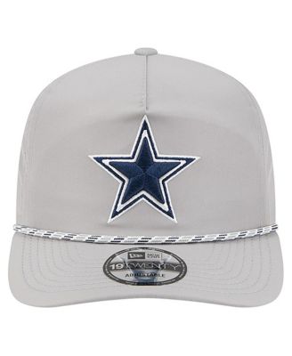 Men's&nbsp;Gray Dallas Cowboys Rope 19TWENTY Hat