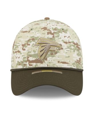 Men's Camo/Dark Green Atlanta Falcons 2025 Salute to Service 39THIRTY Flex Hat