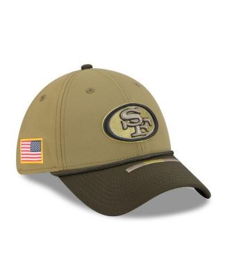 New Era - Men's Green San Francisco 49ers 2025 Salute to Service 39THIRTY Flex Hat