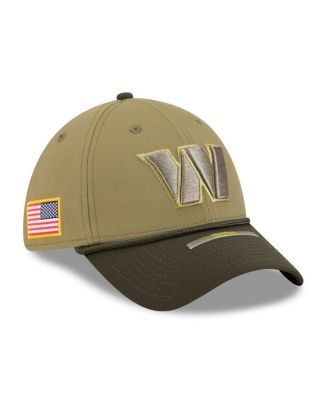 New Era - Men's Green Washington Commanders 2025 Salute to Service 39THIRTY Flex Hat