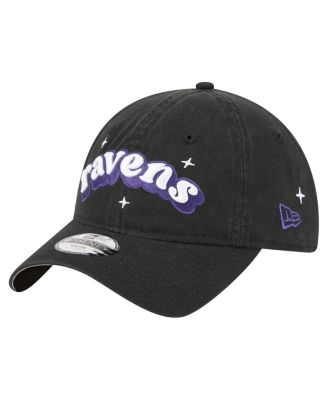 Big Girls Black Baltimore Ravens Cheer 9TWENTY Adjustable Hat