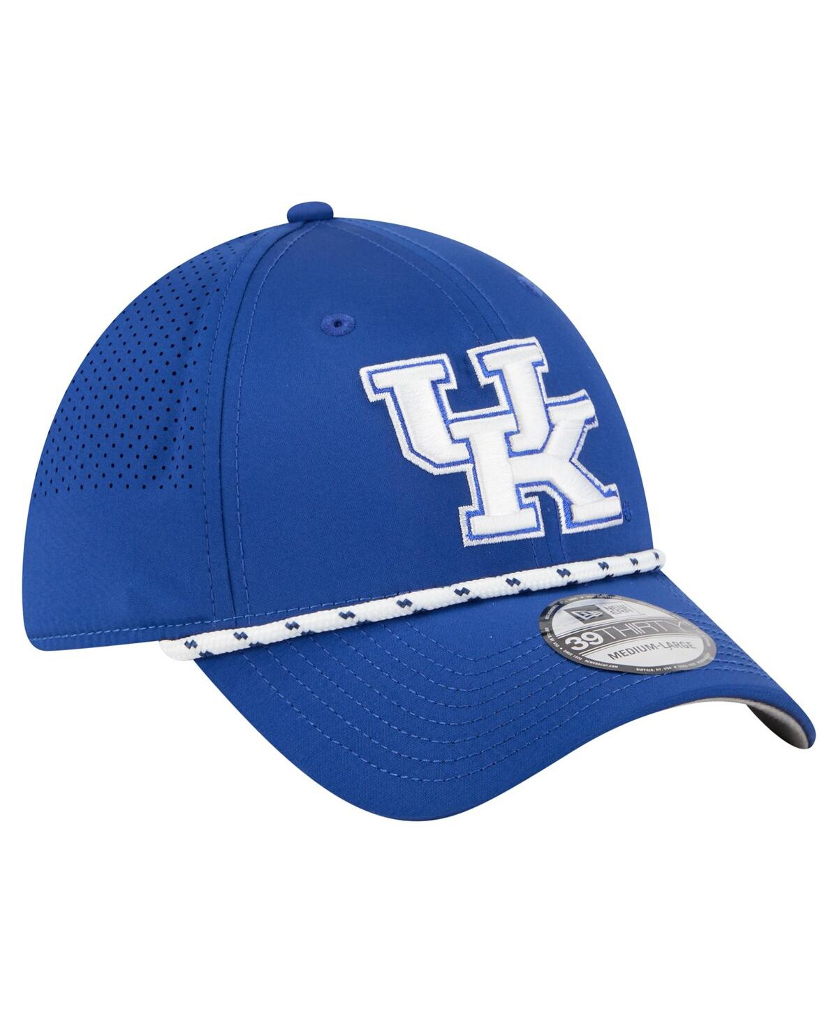 New Era Men's Royal Kentucky Wildcats Rope 39THIRTY Flex Hat