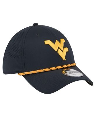 Men's&nbsp;Navy West Virginia Mountaineers Rope 39THIRTY Flex Hat