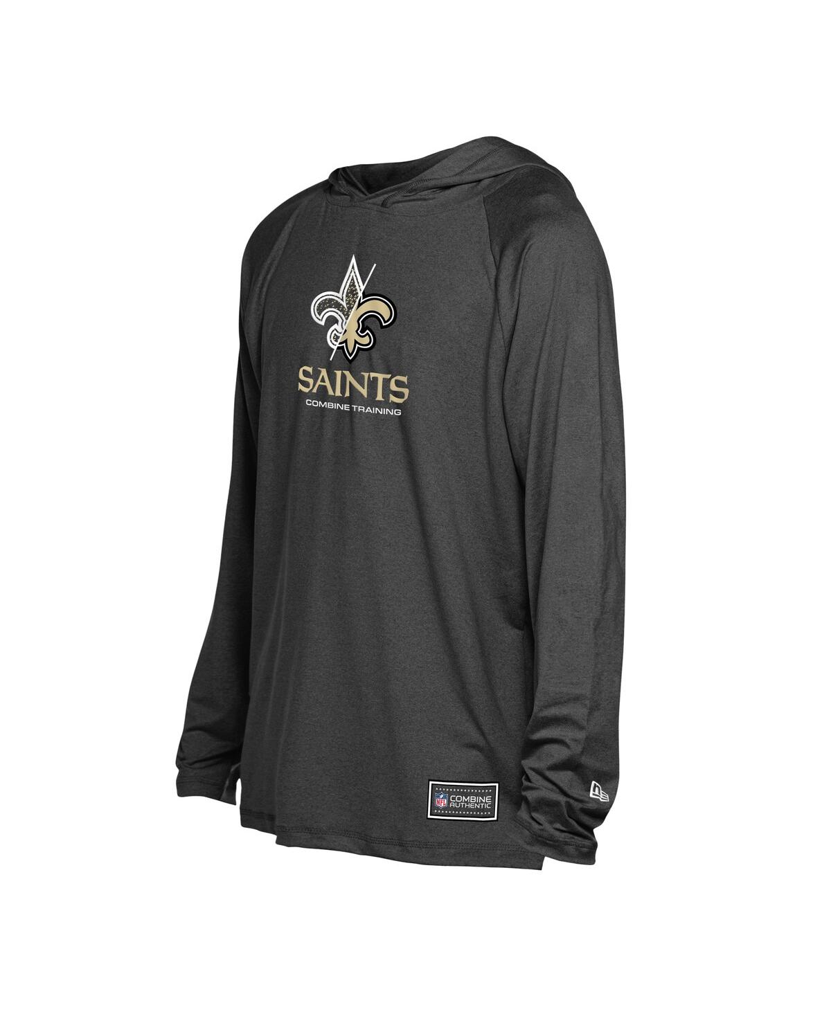 New Era Men's Black New Orleans Saints Functional Fandom Hoodie In Black