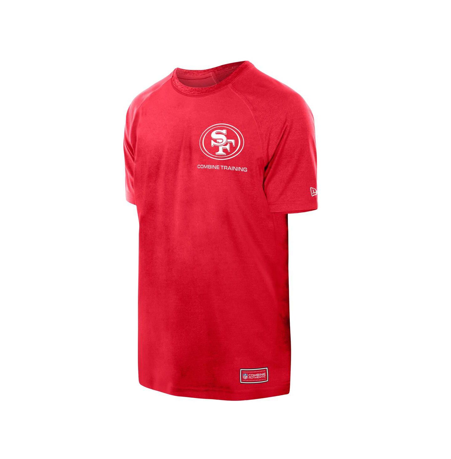 Мужская футболка New Era Scarlet San Francisco 49ers Functional Fandom Reflective — фото 2