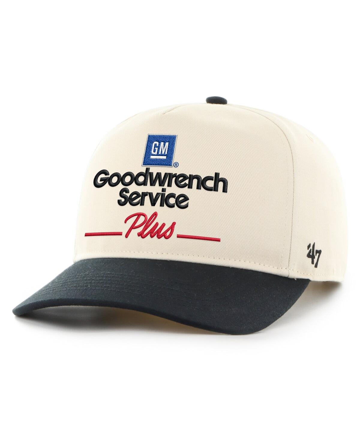 47 Brand Men's Natural/black Richard Childress Racing Goodwrench Service Plus Hitch Adjustable Hat In Multi