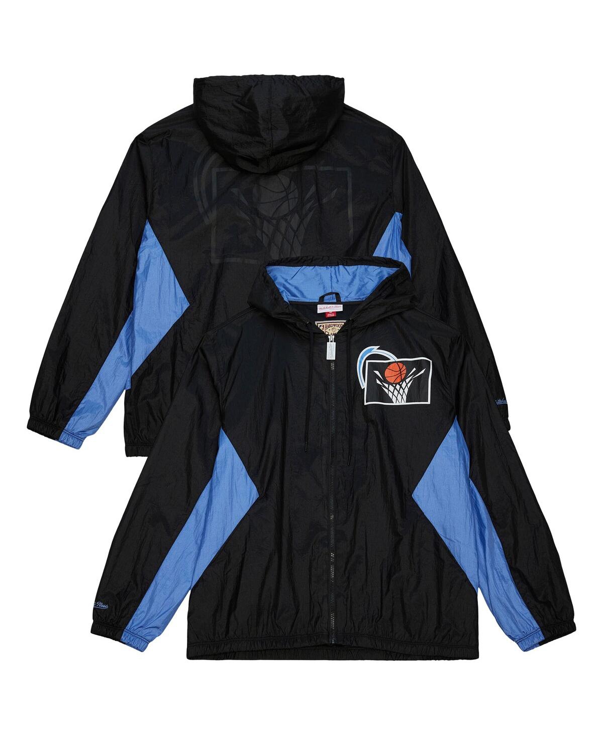 Mitchell & Ness Men's Black Cleveland Cavaliers Playmaker Full-zip Windbreaker Jacket In Black
