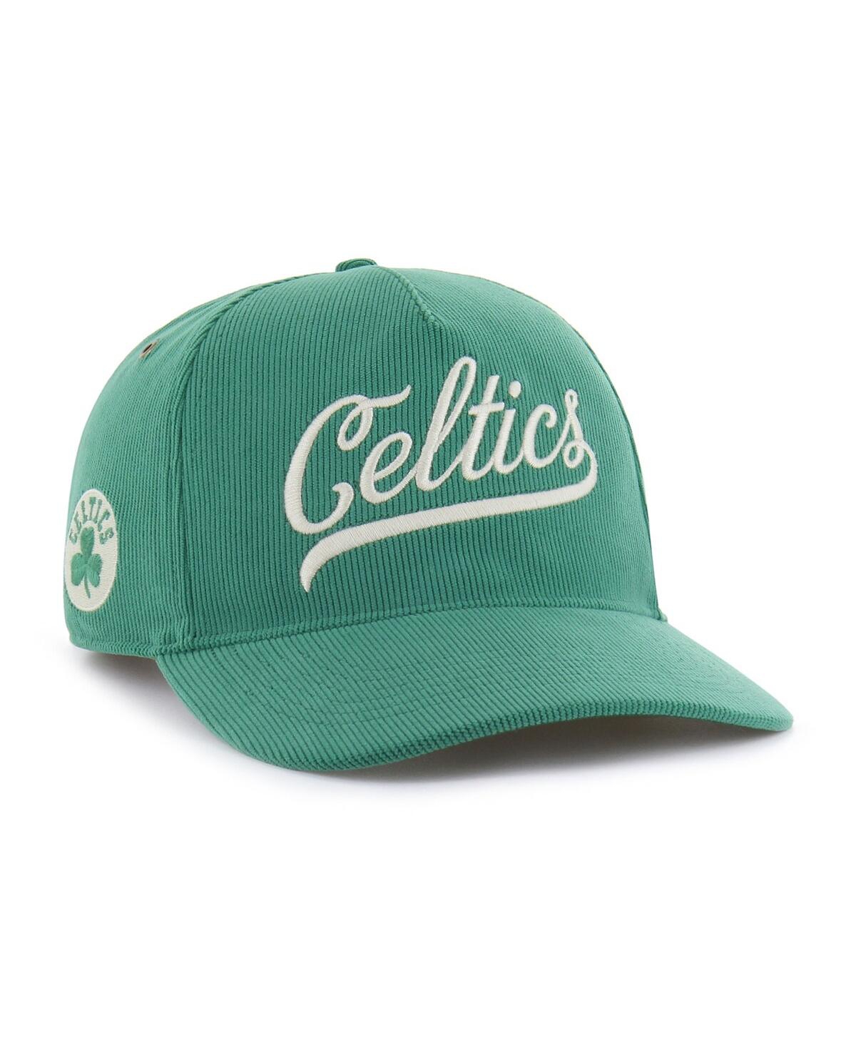 47 Brand Men's Kelly Green Boston Celtics Golden Age Relaxed Corduroy Hitch Adjustable Hat In Green