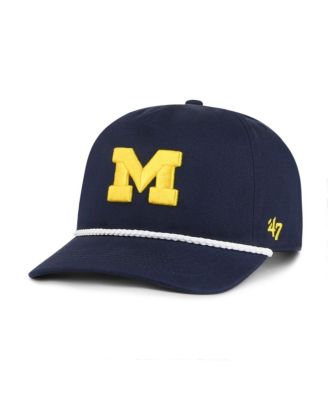 '47 Brand - Men's Navy Michigan Wolverines Rope Hitch Adjustable Hat