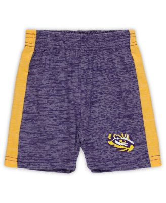 Toddler 2-Piece LSU Tigers Cloudy Yarn T-Shirt and Shorts Set