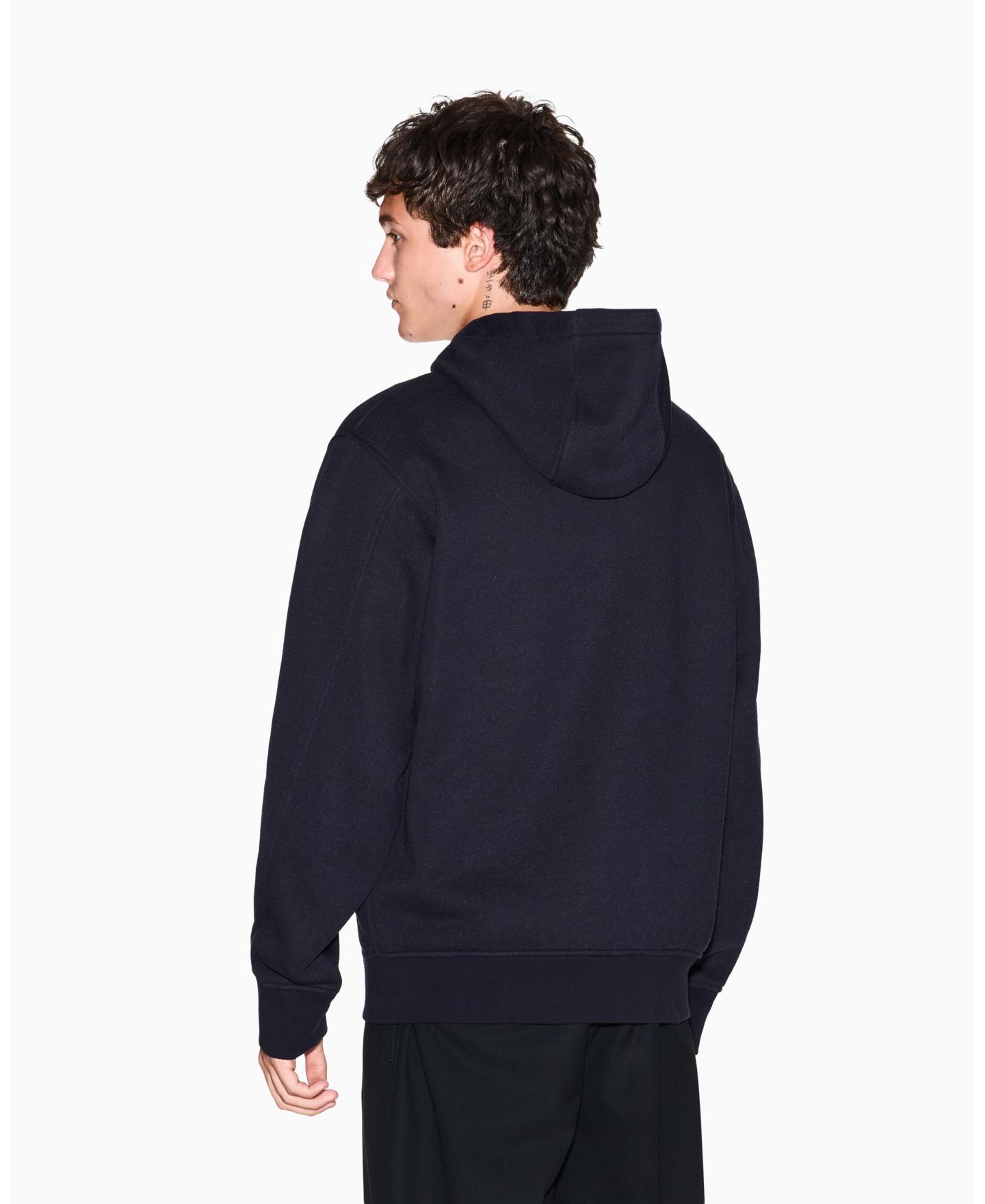 Мужское худи A|X Armani Exchange Sherpa Lined Full Zip — фото 3