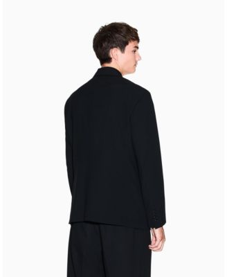 Men's Night Lab Wool Double Breasted Blazer