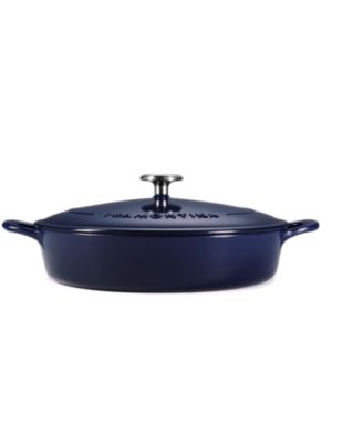 Bestow 4-Quart Cast Iron Enameled Braiser with Lid