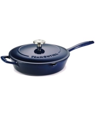 Bestow 10-Inch Cast Iron Enameled Skillet with Lid