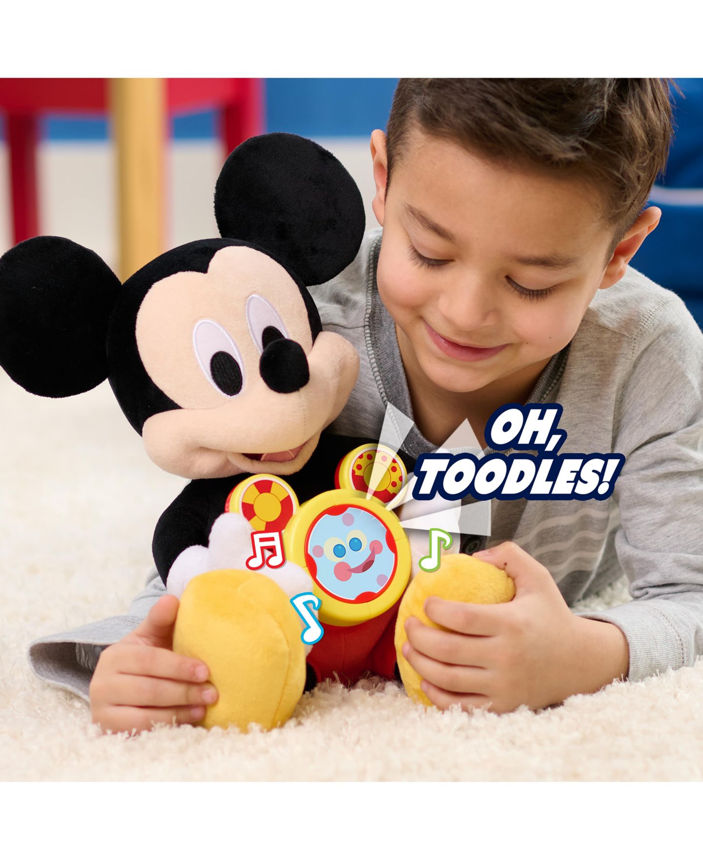 Детская мягкая игрушка Mickey Mouse Oh, Toodles! Interactive Plush Toy — фото 8