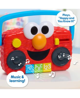 Sesame Street Elmo Take Along Boombox Toy