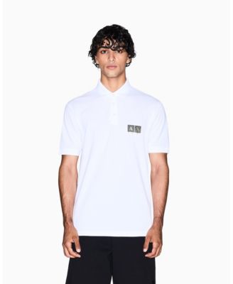 A|X Armani Exchange - Men's Gold Logo Polo Shirt