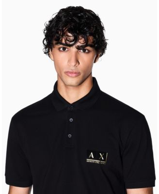 Men's Gold Logo Polo Shirt
