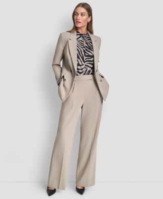 Women's Three-Button Double Breasted Jacket