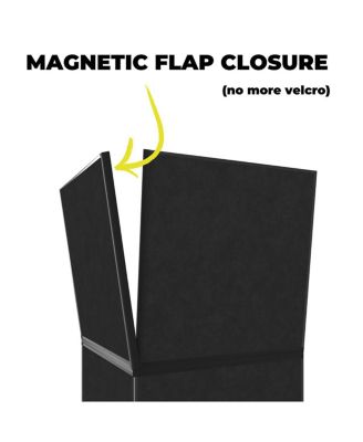 Foldable V-Flat 2.0, Black/White, 2-Pack