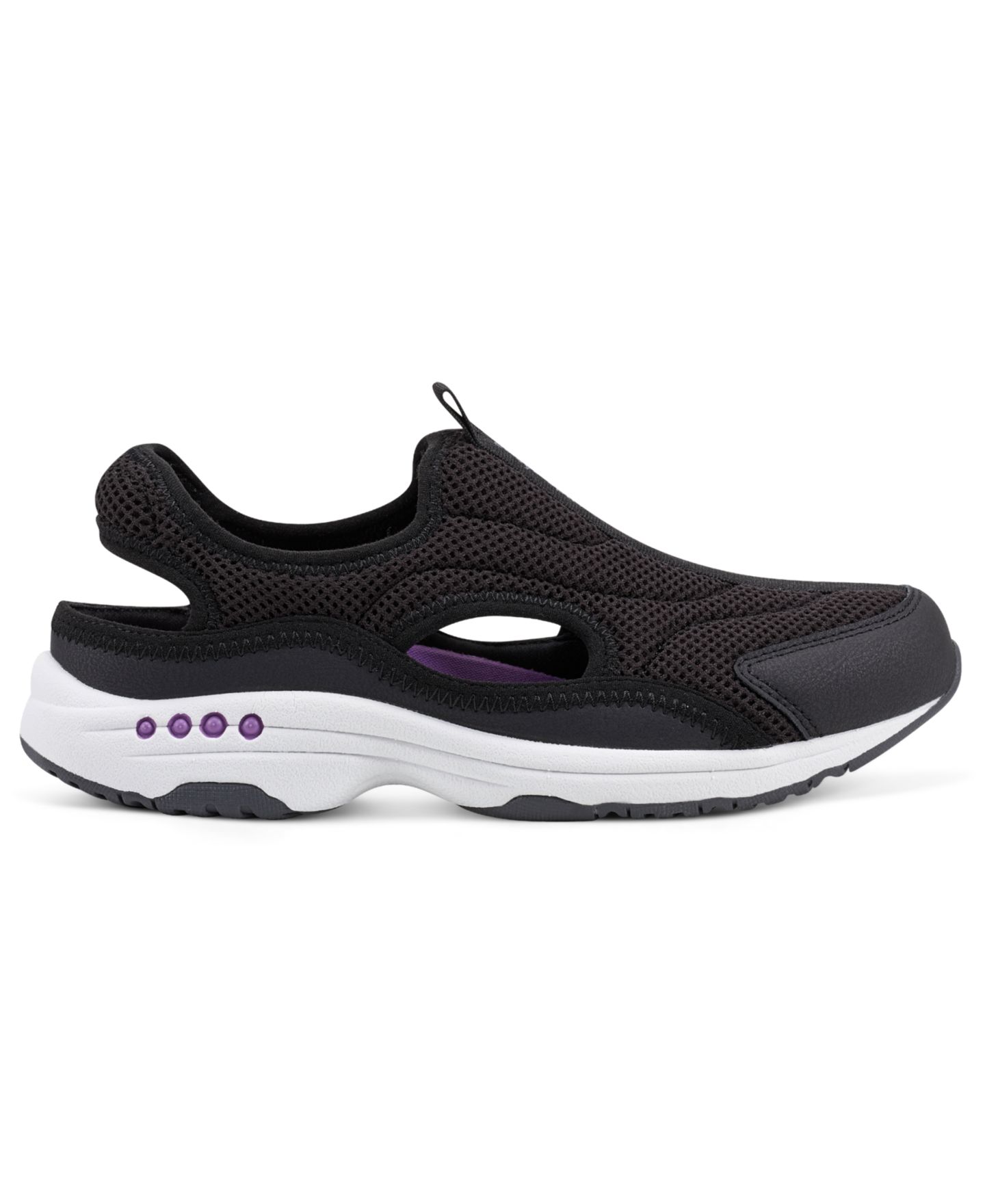 Женские кроссовки Easy Spirit Trina Lightweight Slingback, цвет: Чёрный — фото 2