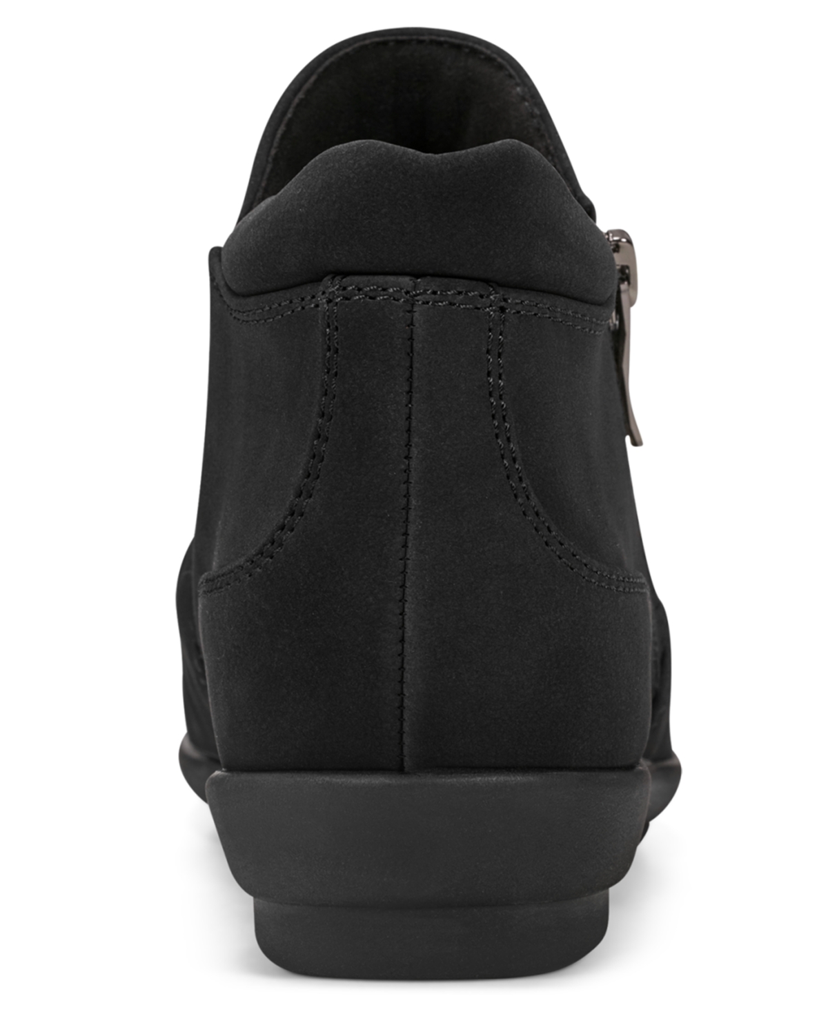 Easy Spirit Women's Aleta Side Zipper Casual Flat Booties