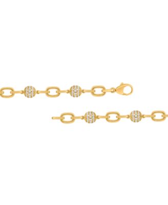 Diamond Bracelet (1-1/2 ct. t.w.) in 14k Yellow Gold
