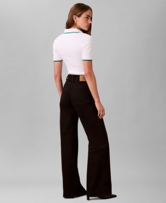 Women's Ultra High Rise Wide Leg Jeans