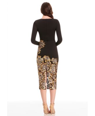 Women's Mara Bodycon Long Sleeve Dress