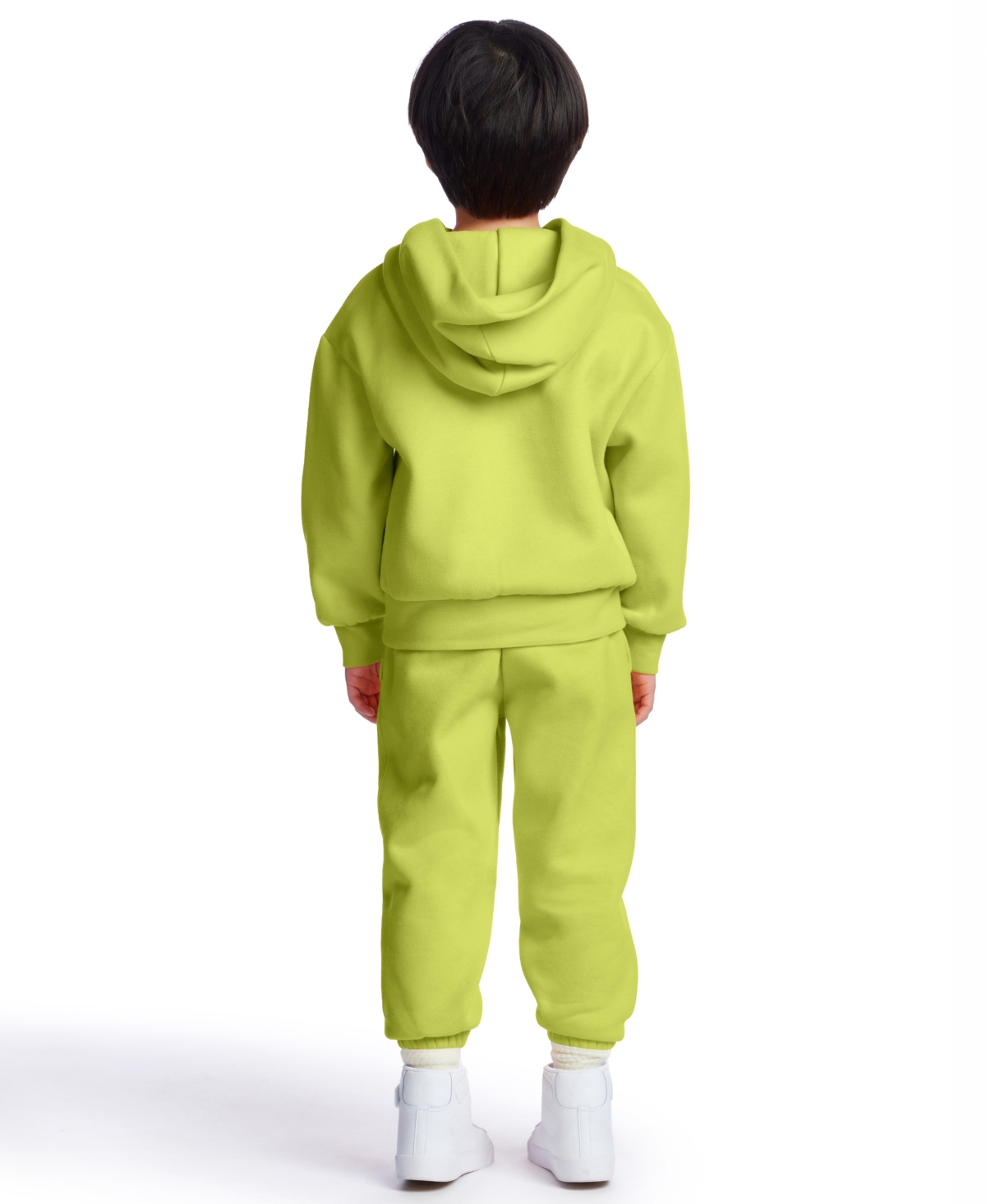Color Lab Unisex 2t-6x Pull-on Printed Long Sleeve Hoodie In Green