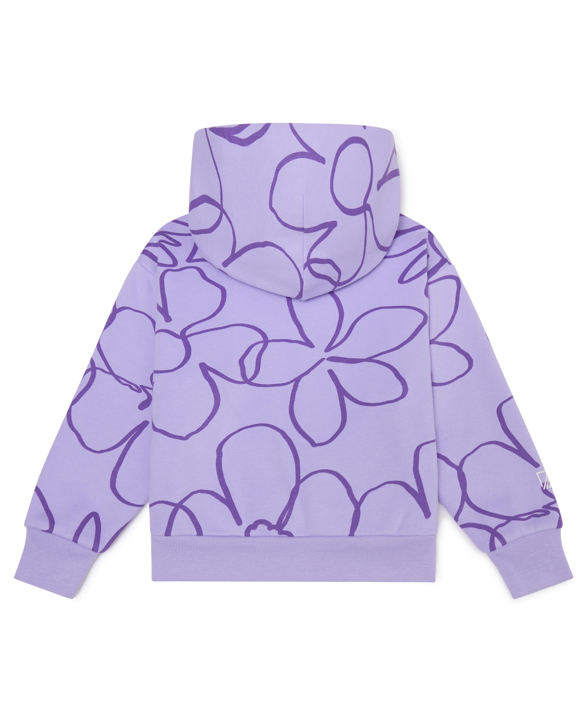 Color Lab Unisex 2t-6x Pull-on Printed Long Sleeve Hoodie In Purple