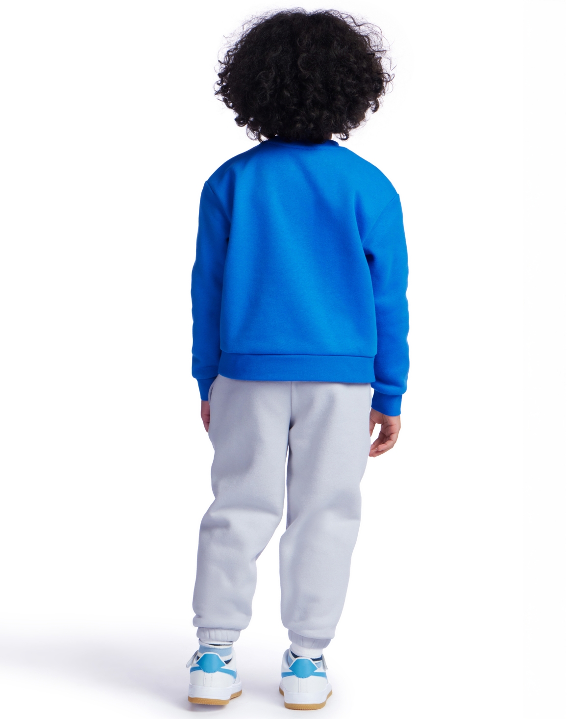 Color Lab Boys 2t-7 Pull-on Long Sleeve Sweatshirt In Blue