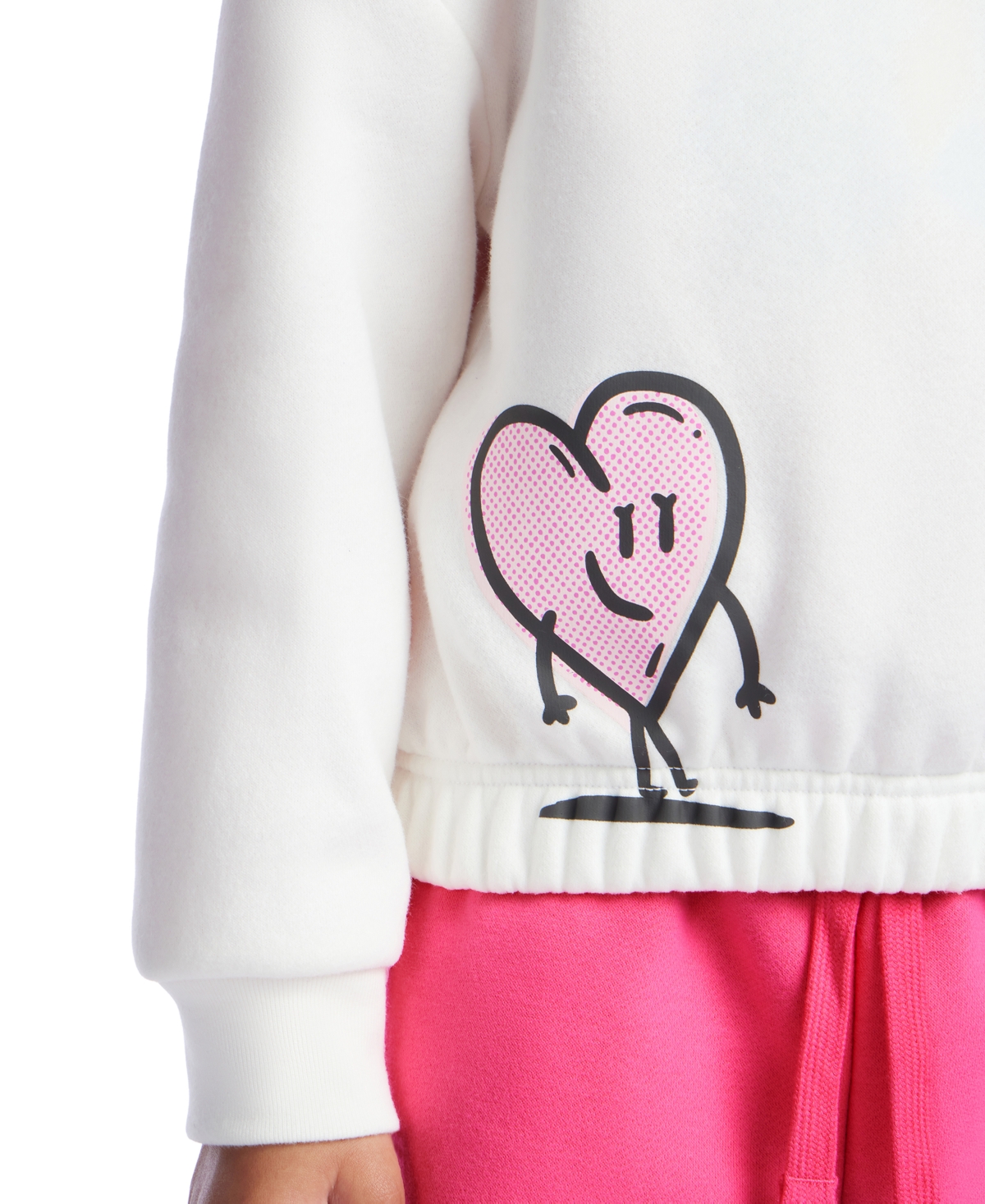 Color Lab Girls 2T-6X Crewneck Long Sleeve Sweatshirt