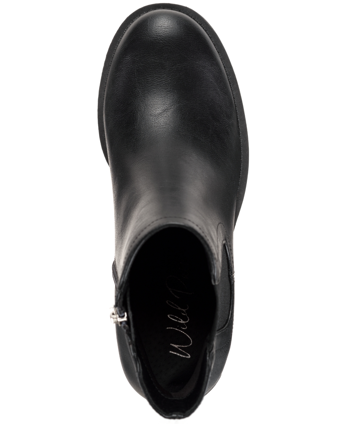 Wild Pair Women's Morghann Round Toe Lug Booties, Macy's Exclusive In Black
