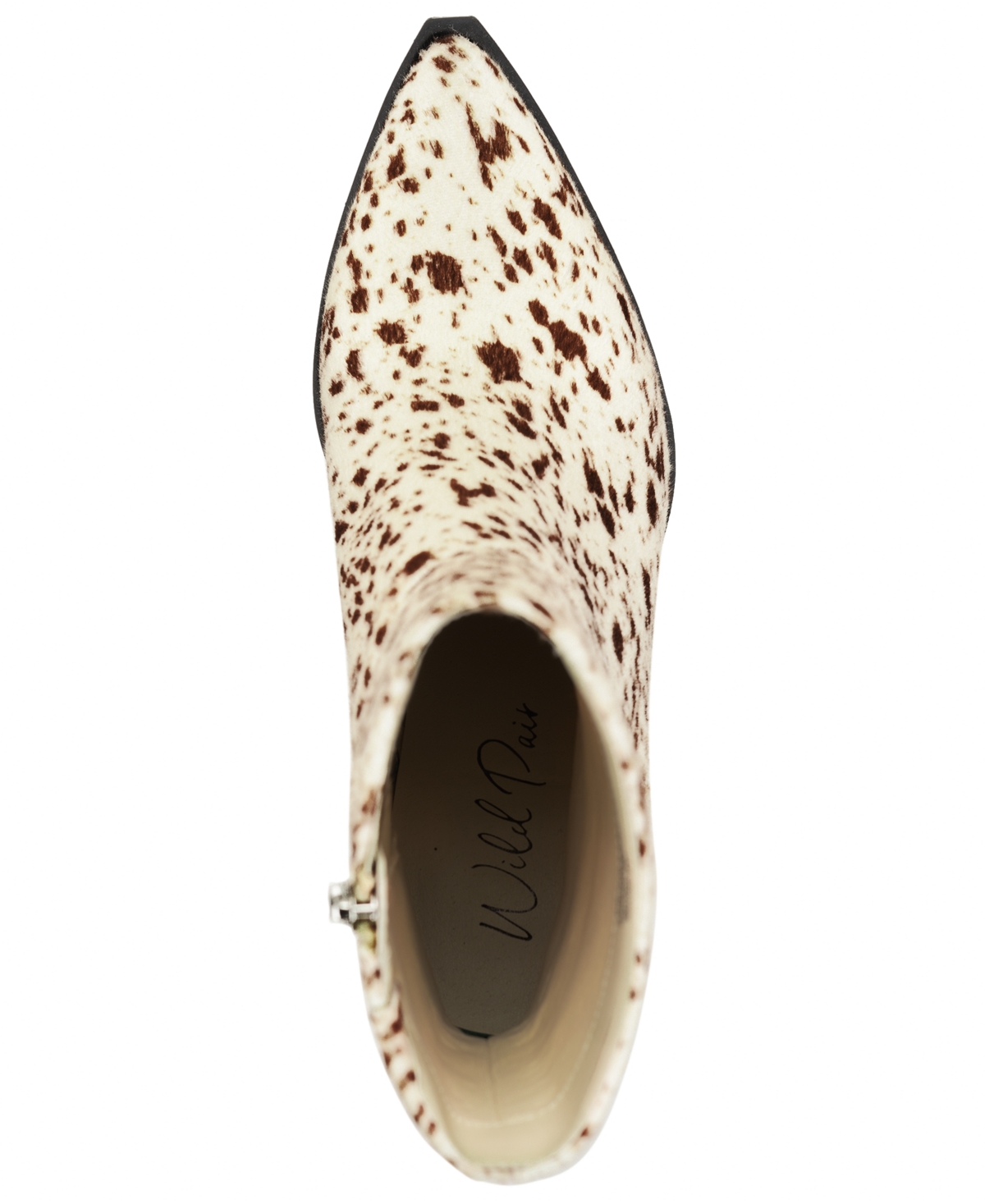 Wild Pair Women's Lennonn Pointy Toe Booties, Macy's Exclusive In Brown