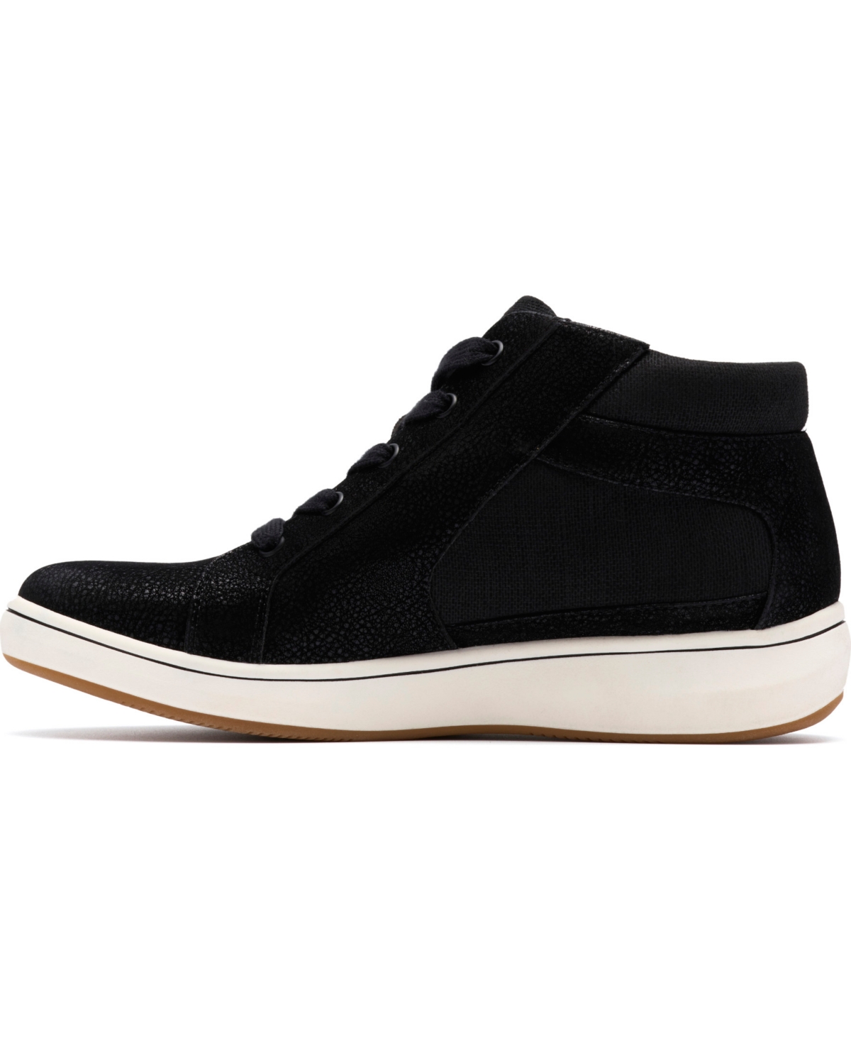 Clarks Women's Breezesky Rae Lace-up Sneaker In Black