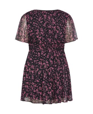 Plus Size Carrie Print Dress