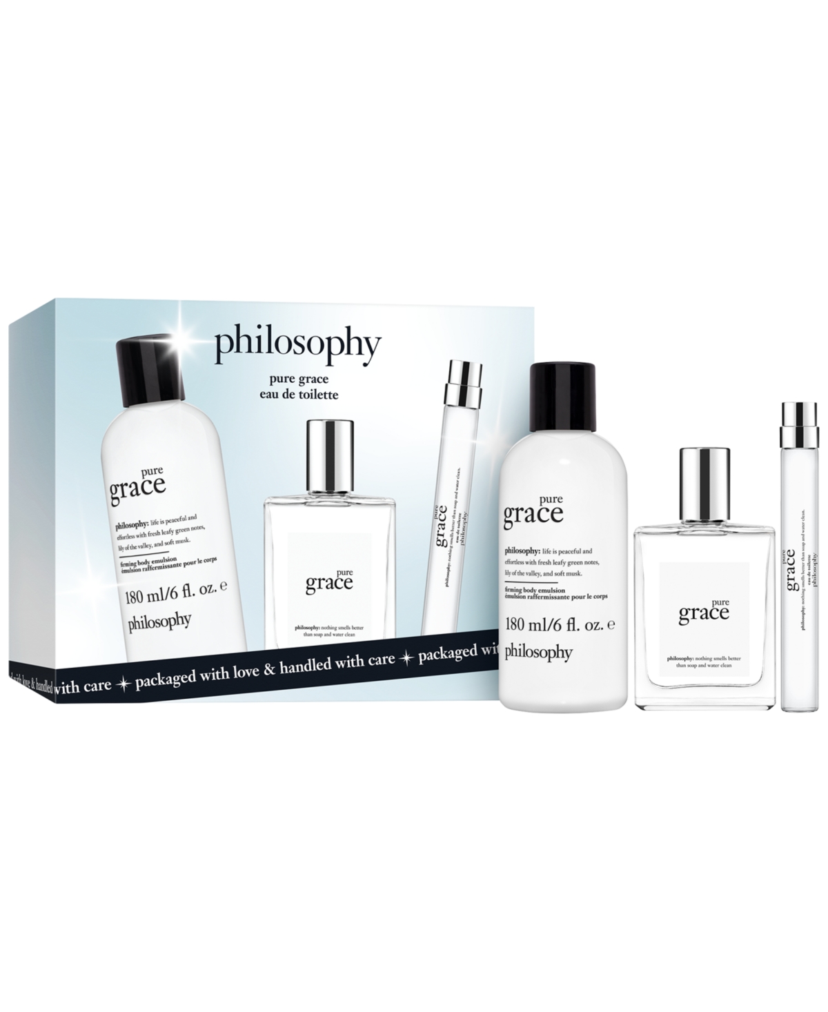 Philosophy Di Lorenzo Serafini 3-pc. Pure Grace Eau De Toilette Fragrance Gift Set In Transparent