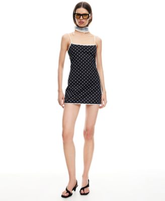 Lioness - Women's Voyage Polka Dot Print Mini Dress