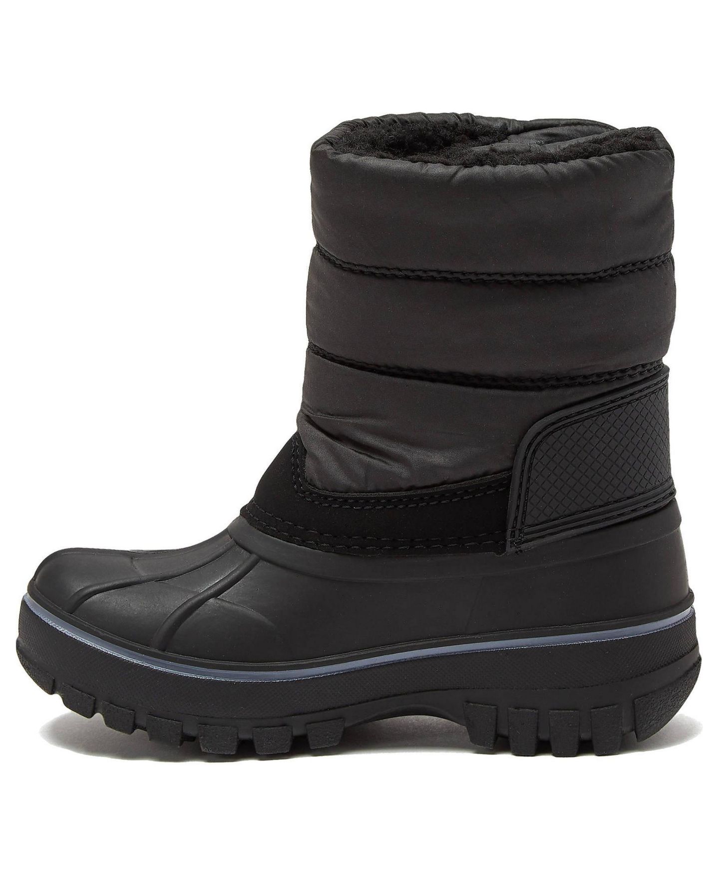 Ботинки Lands' End Frost Insulated Waterproof Snow для девочек, цвет: Чёрный — фото 3