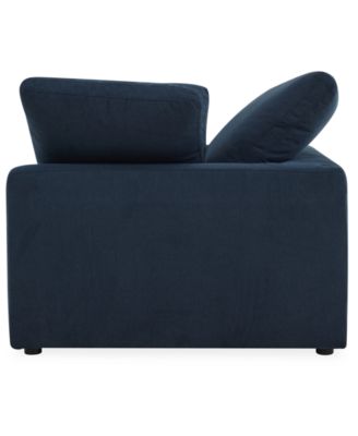 Fog 55" Fabric Accent Chair