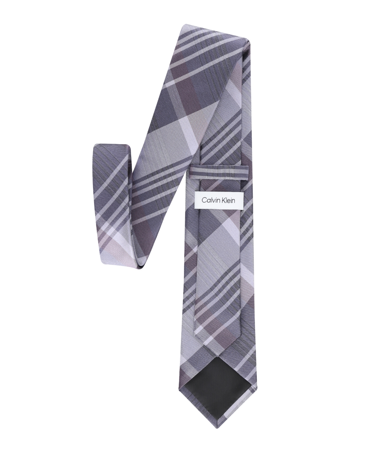 Calvin Klein Men's Doris Plaid Pattern Classic Tie