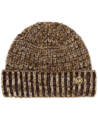 Women's Plaited Marl Cuff Beanie