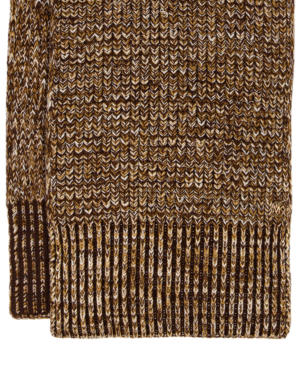 Michael Kors Michael  Women's Marled Knit Scarf In Brown