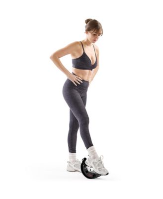 Calf & Hamstring Stretcher and Foot Rocker, Grey