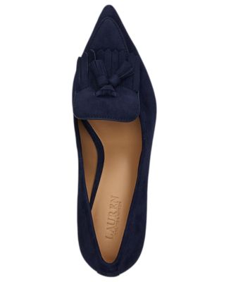 Women's Adrienne Suede Kiltie Pumps
